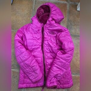 The North Face Kids Fuchsia Puffer Jacket